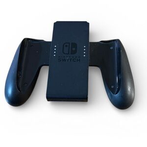 Nintendo Switch Black Controller,Grip Switch Joy-Con Grip (Renewed)